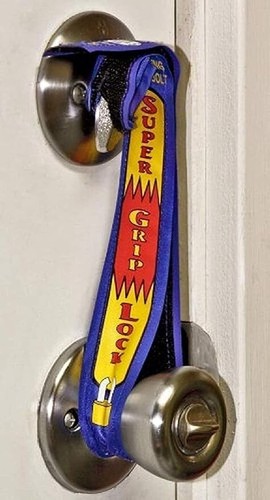 Super grip door lock deadbolt - grip,
